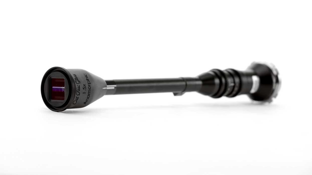 Anamorphic Probe lens from Old Fast Glass