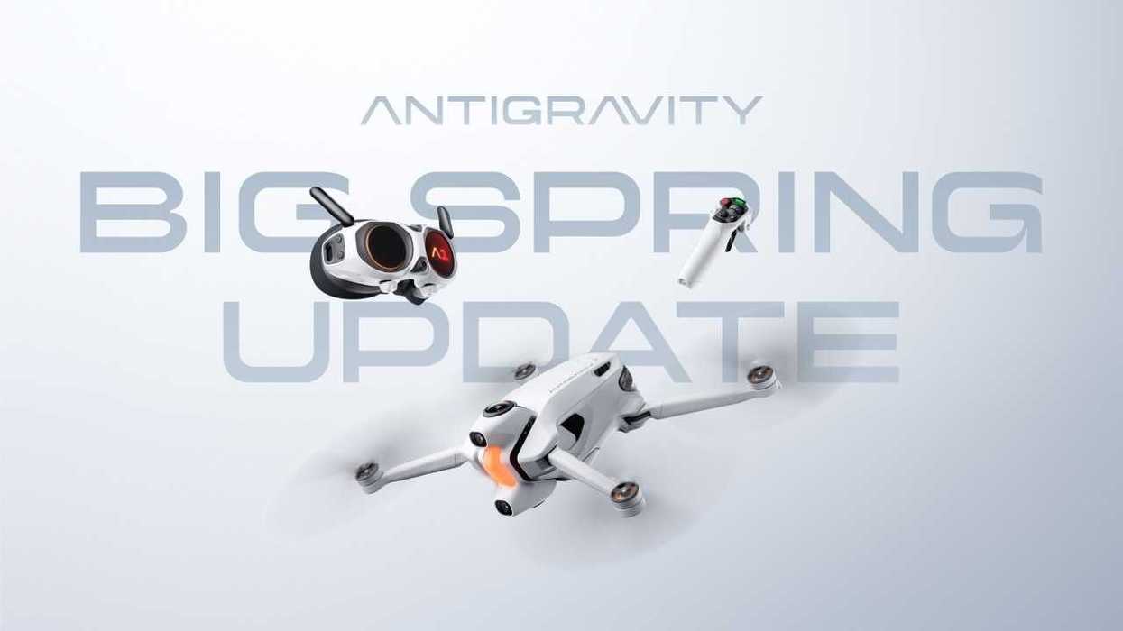 Antigravity A1 Drone Spring Update