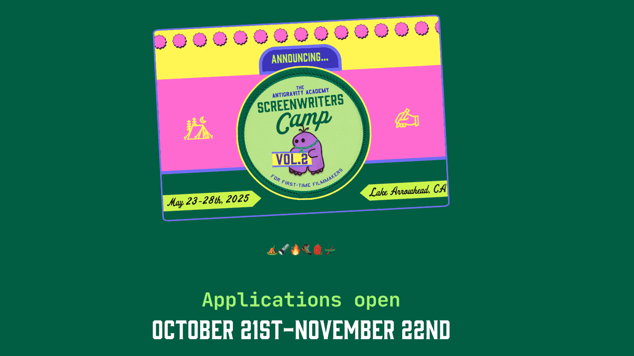 Apply To This Screenwriting Camp for First-Time Filmmakers