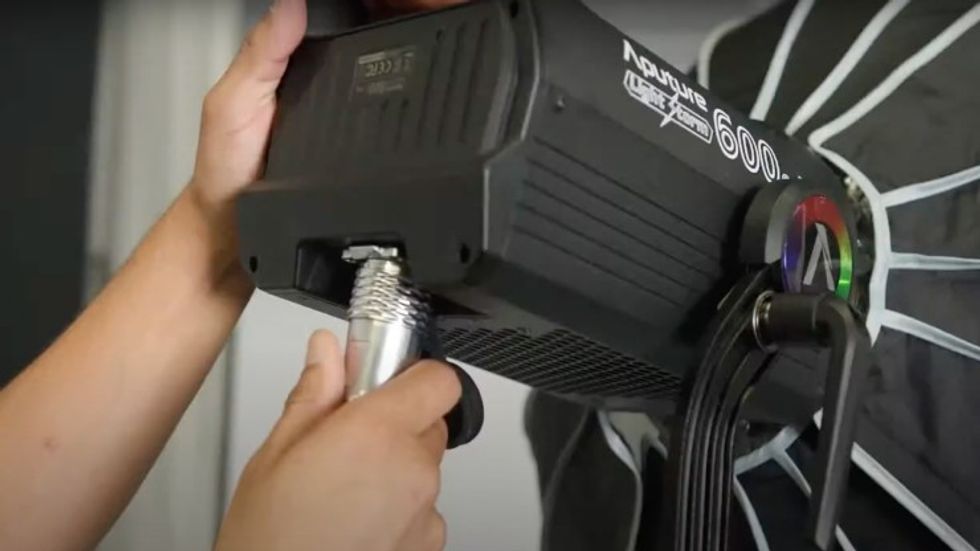 Aputure LS 600c Rear Connector