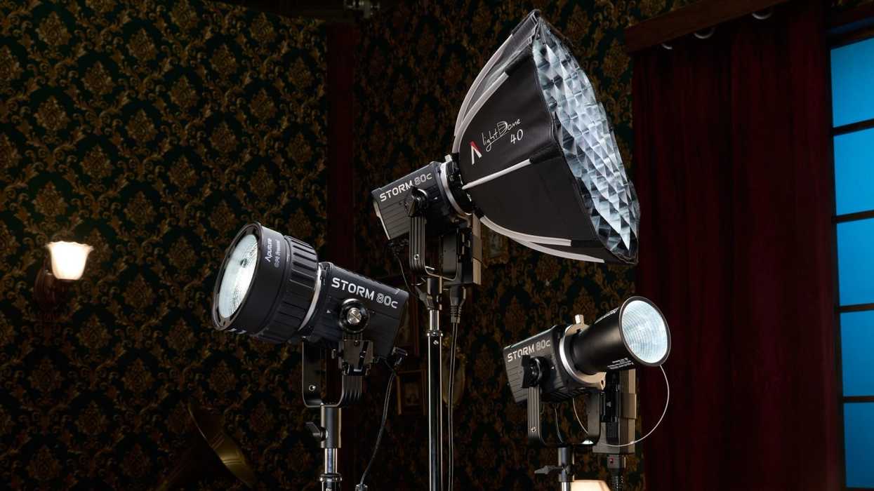 Aputure STORM 80c 3-Light Kit