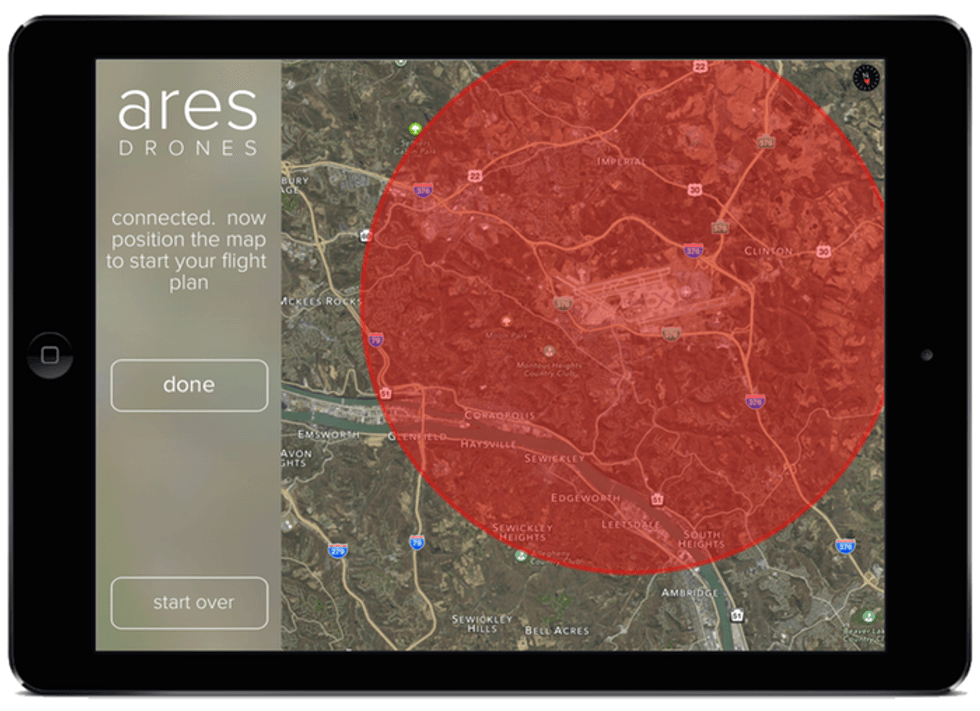 Ares Drone App Safety Features
