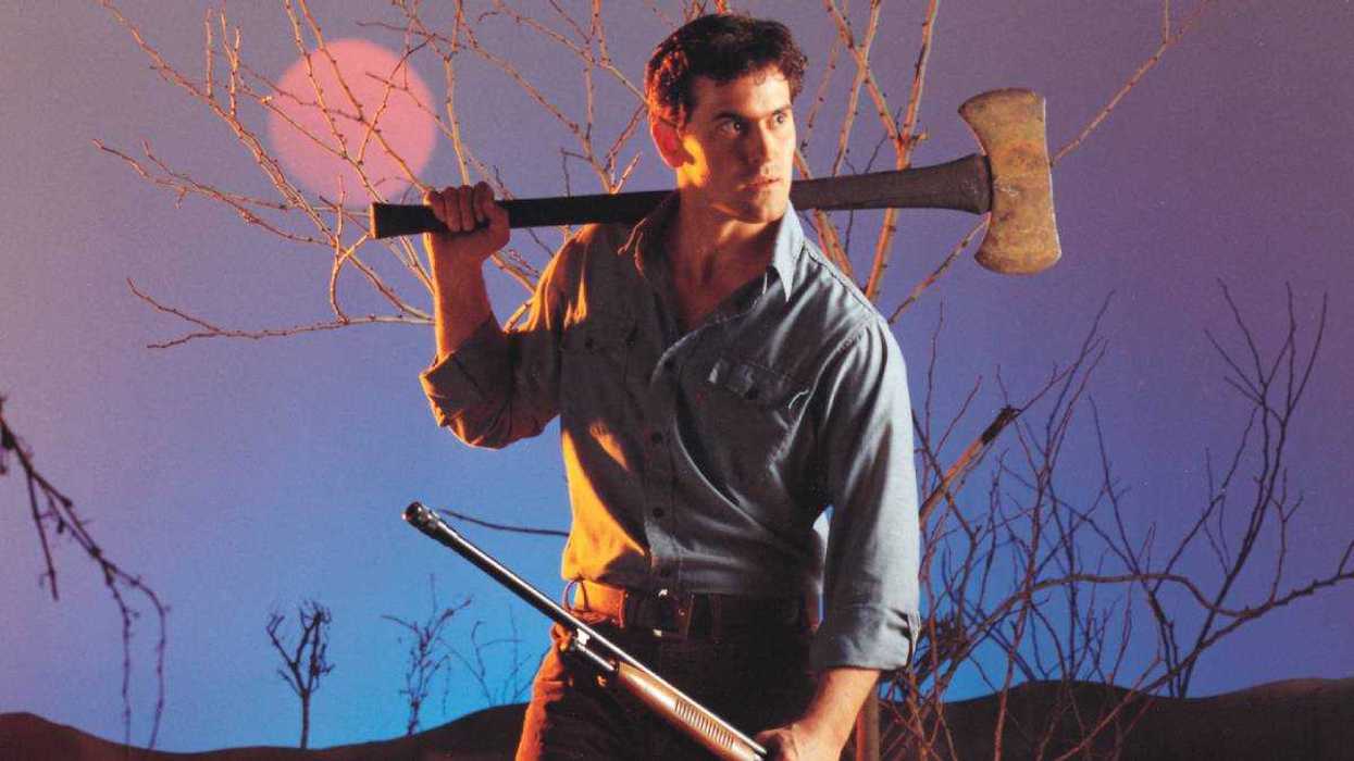 Ashley "Ash" Williams, played by actor Bruce Campbell in 'The Evil Dead'