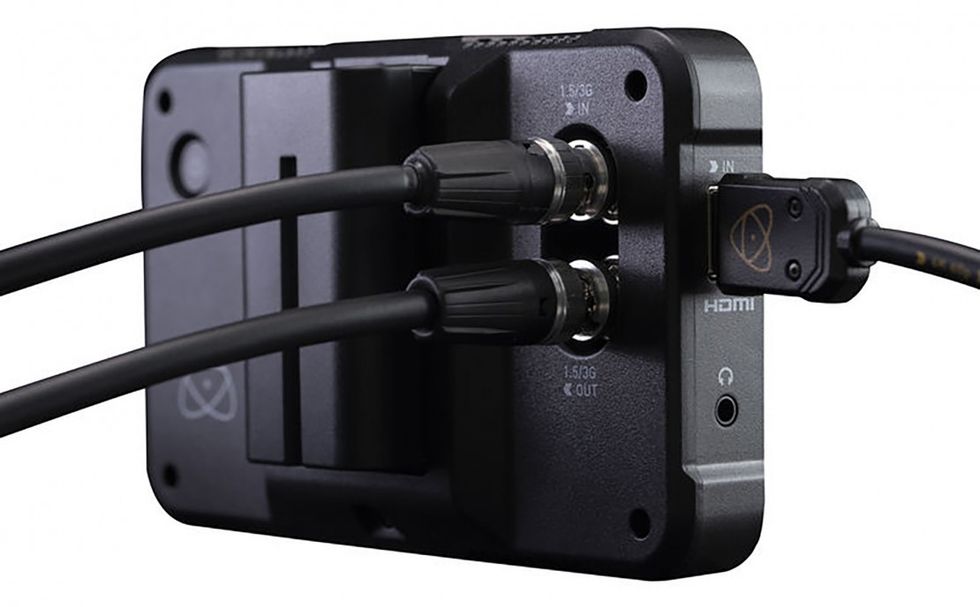 Atomos Shinobi SDI Connectors
