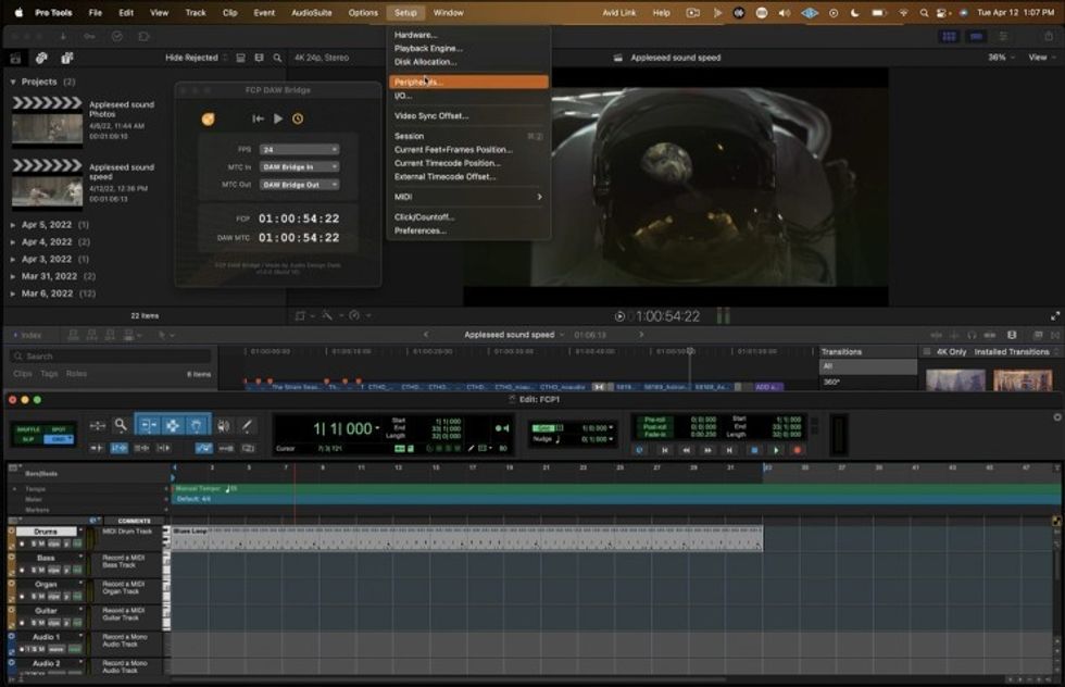 Audio Design Desk DAW Bridge