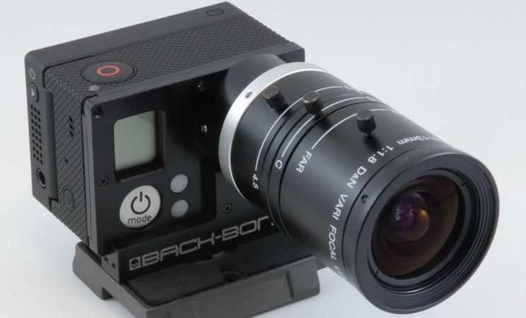 Give Your GoPro HERO3 Interchangeable Lenses with the Back-Bone Ribcage