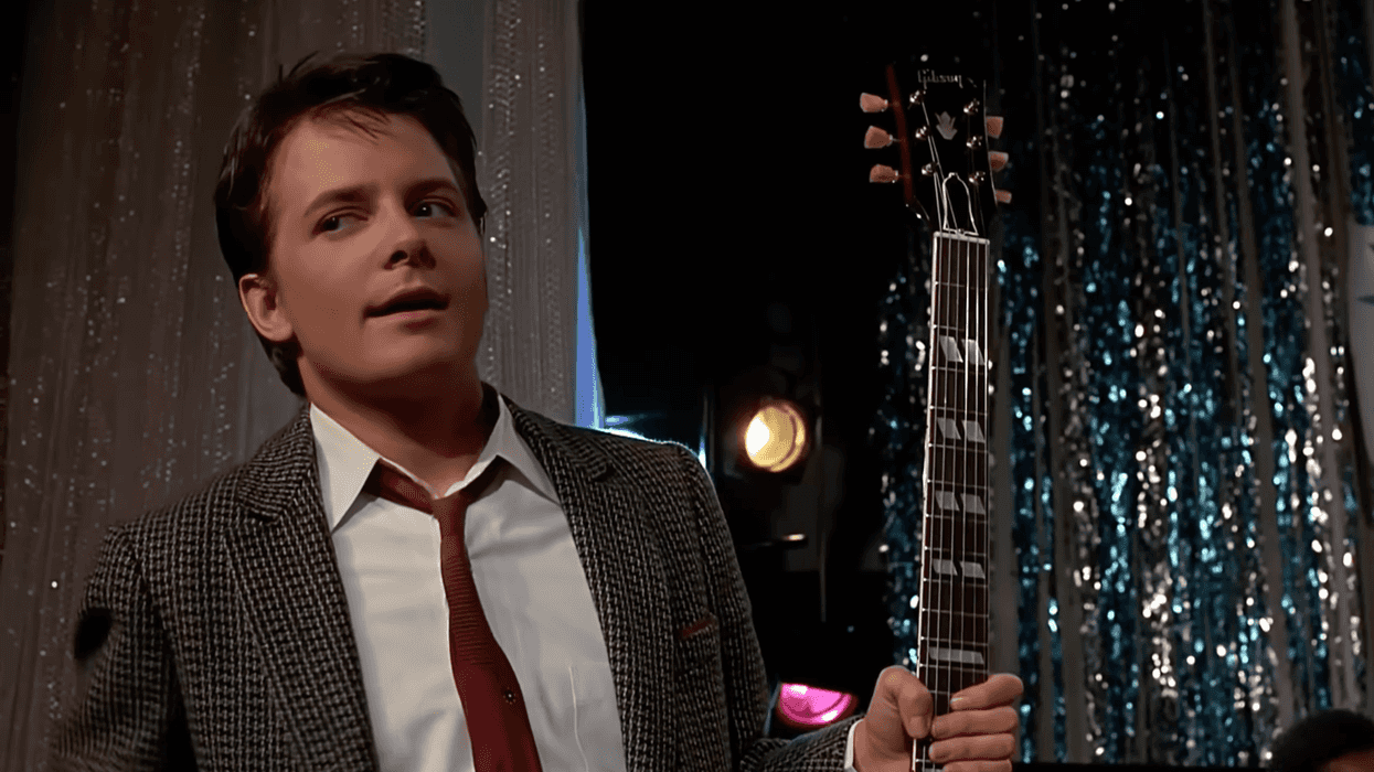 Back to the Future | Marty McFly Plays "Johnny B. Goode" and "Earth Angel"