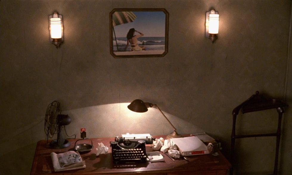 Barton Fink's desk