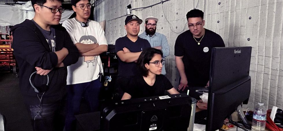 Behind-the-scenes collaboration on Crossfire Sierra Squad Trailer.