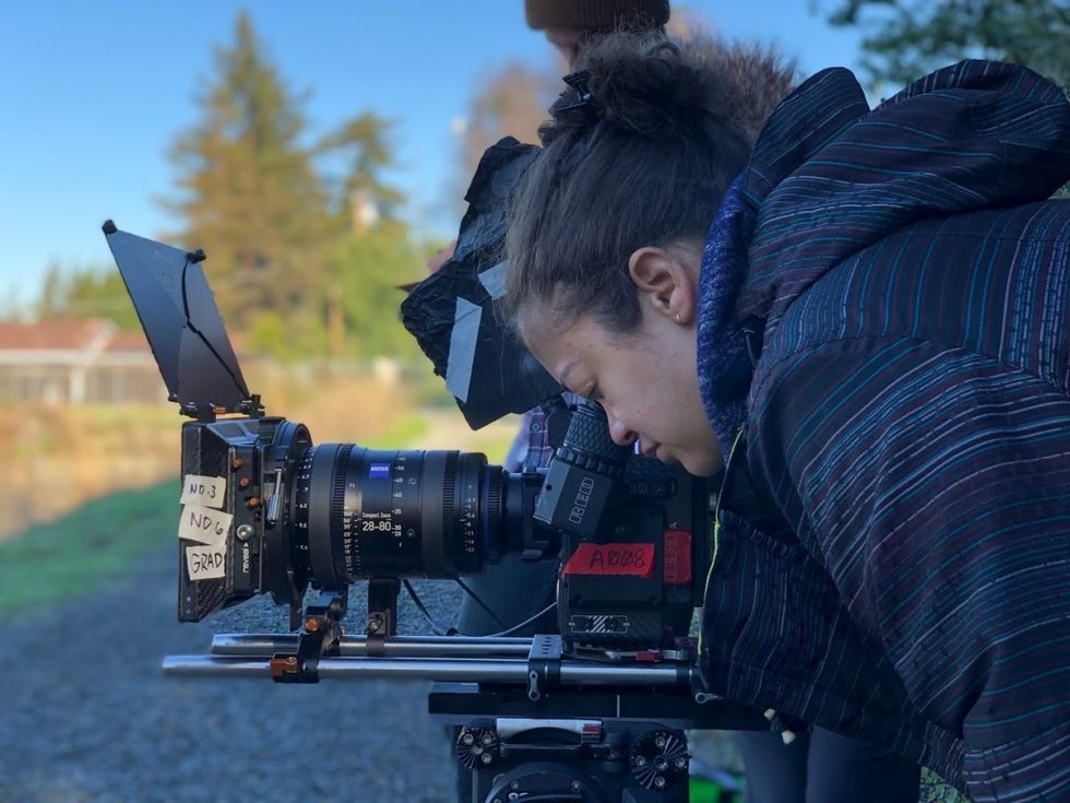 Behind the scenes of 'Parachute'