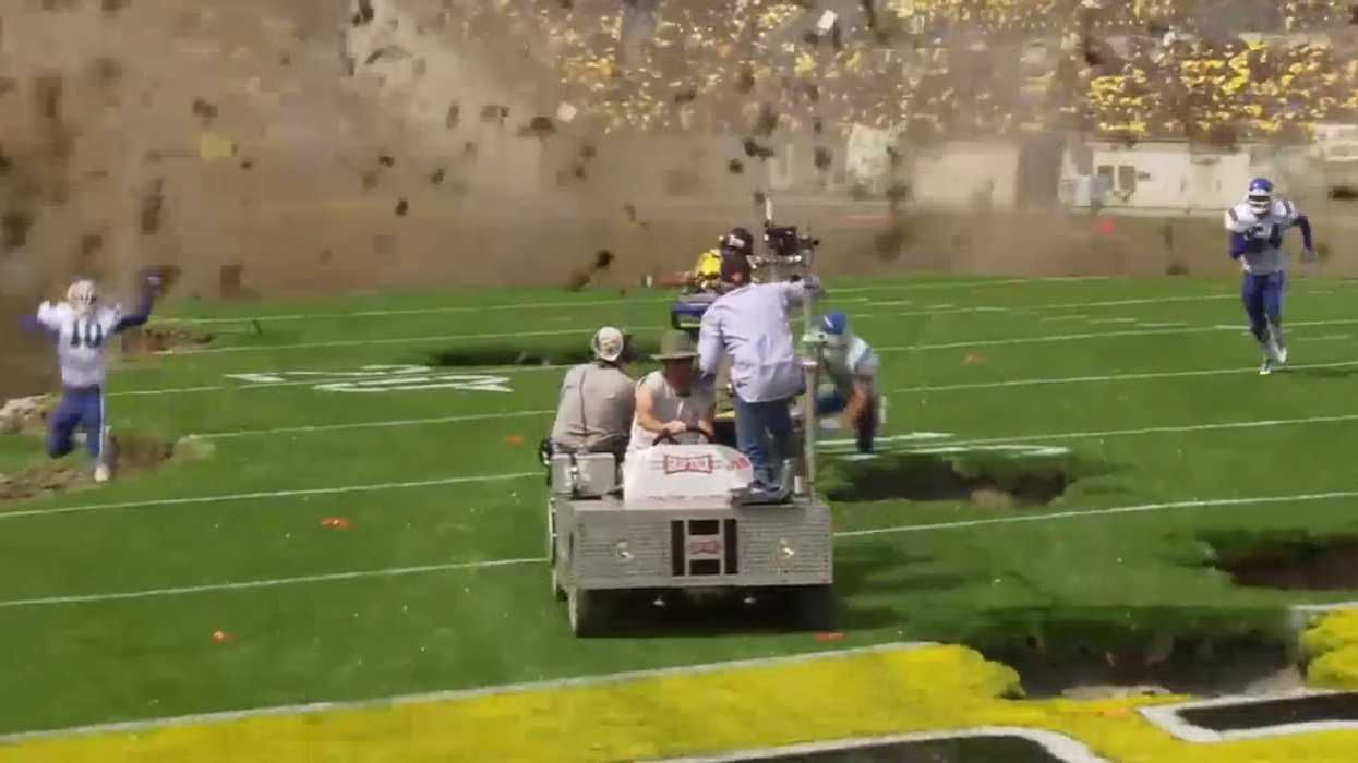 Behind the Scenes of the Football Field Explosion in 'The Dark Knight Rises'