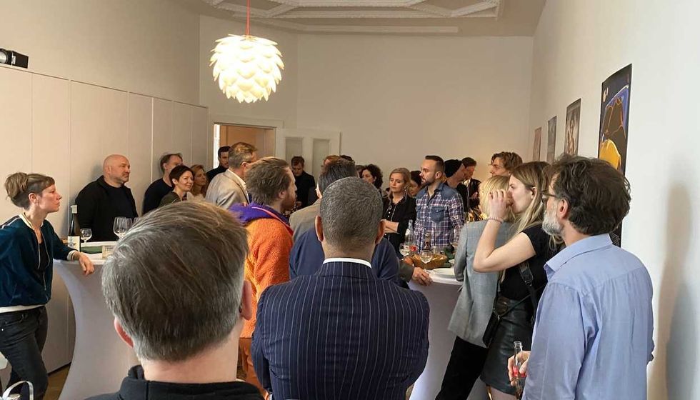 Berlinale 2020 filmmaker brunch, which inspired Past Present Feature.