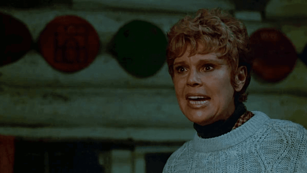 Betsy Palmer as Pamela Voorhees in the 1980 horror film Friday the 13th