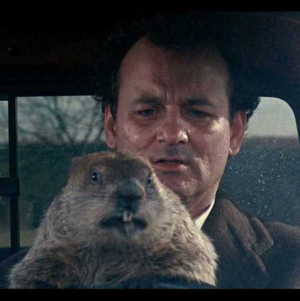 Bill Murray in ‘Groundhog Day’