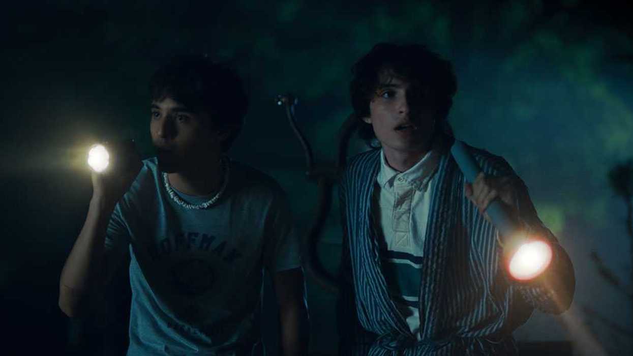 Billy Bryk and Finn Wolfhard in Hell of a Summer