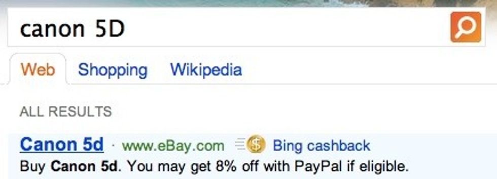 Bingcashbacksearch