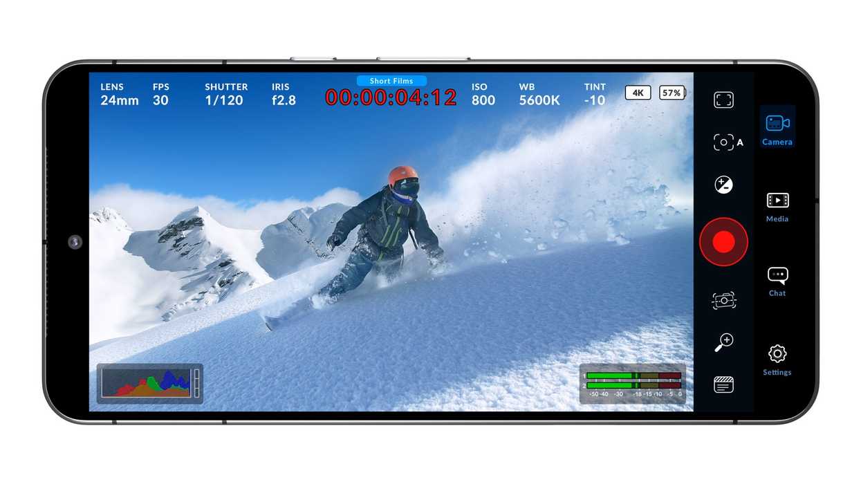 Blackmagic Camera App Android Update