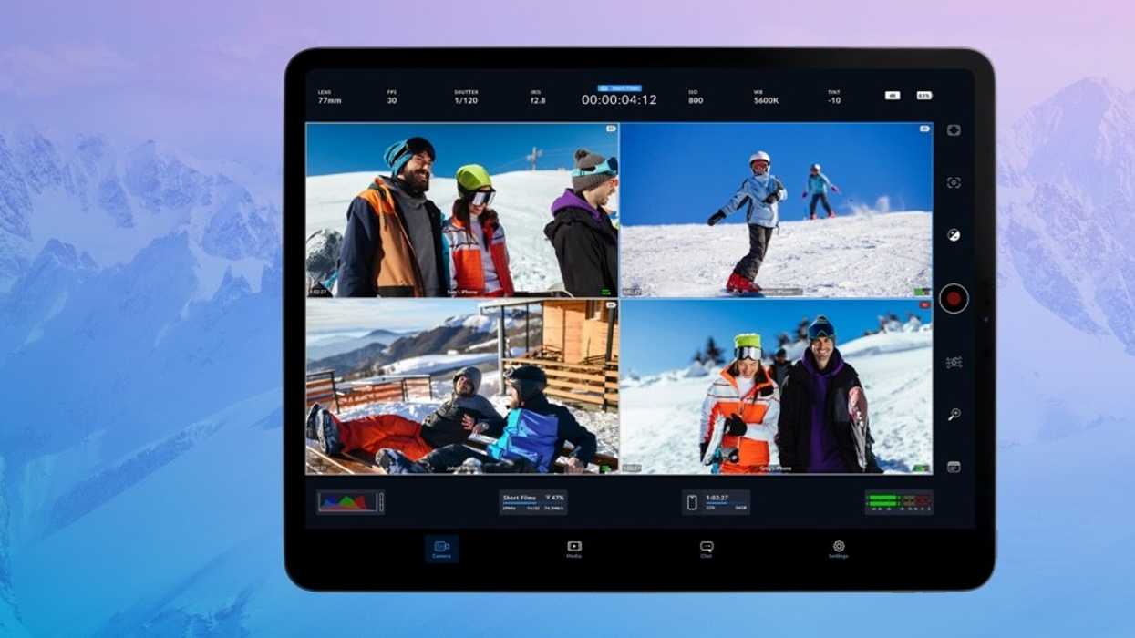 Blackmagic Camera App for iPad