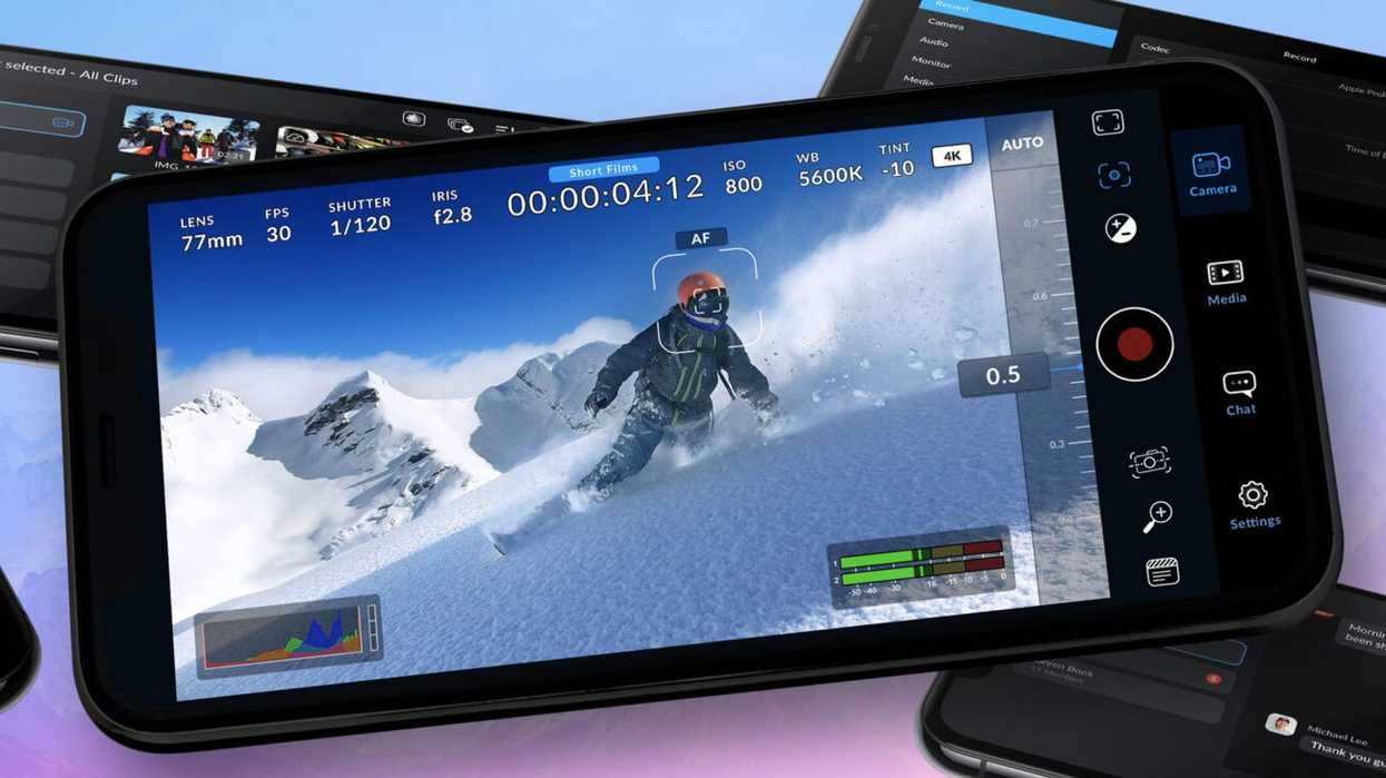 Blackmagic Camera App Update 1.2