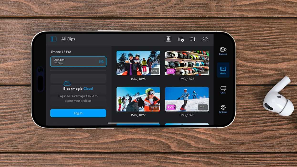 Blackmagic Camera App Update 1.3