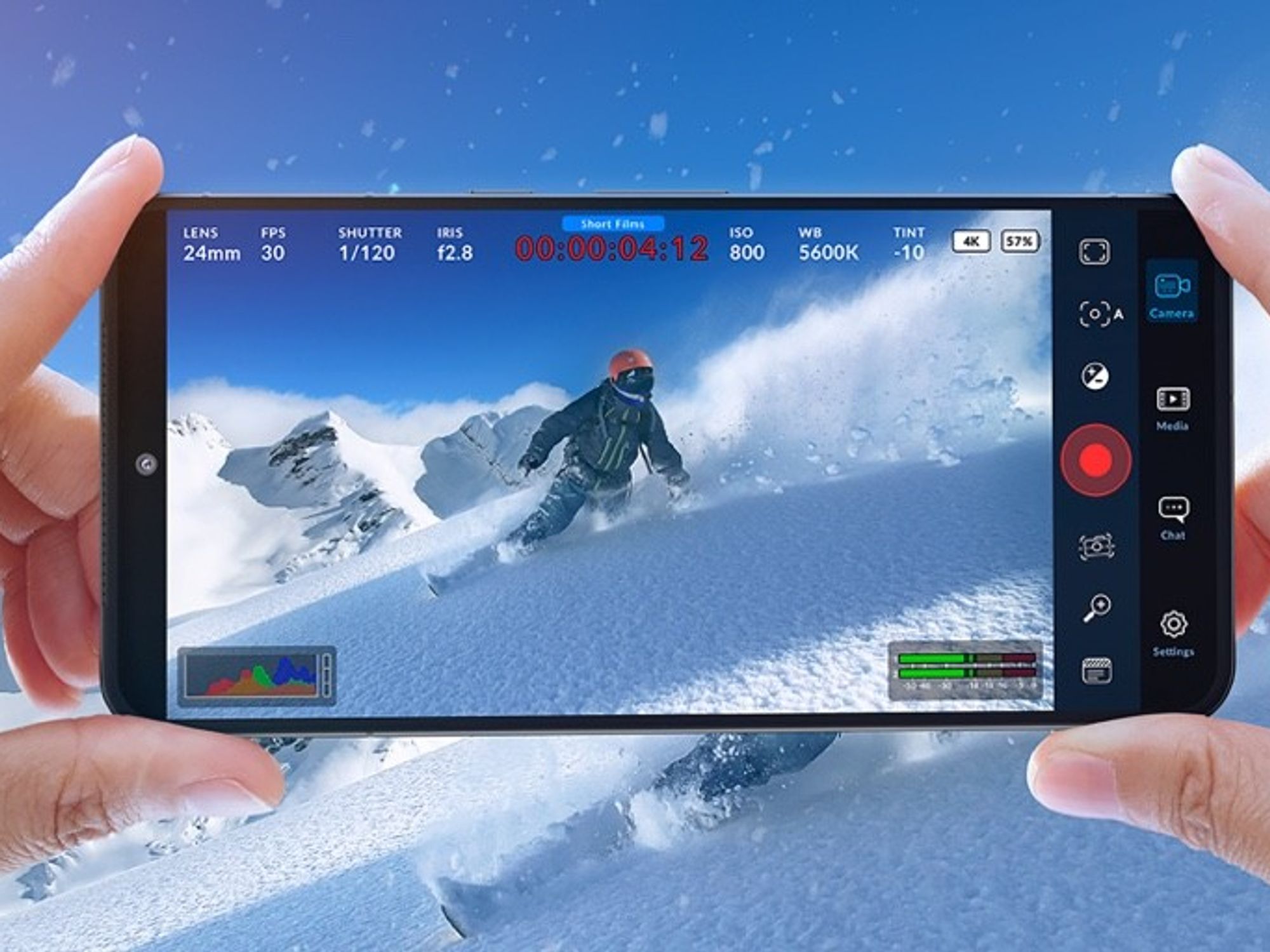 Blackmagic Camera for Android Update Focuses on PYXIS 6K and URSA Cine Cameras