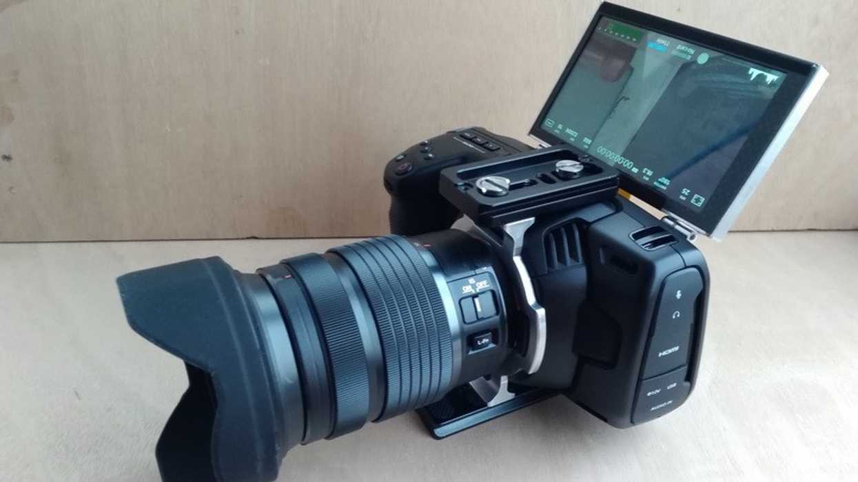 Blackmagic Pocket Cinema Camera 4K with Flip Up Screen