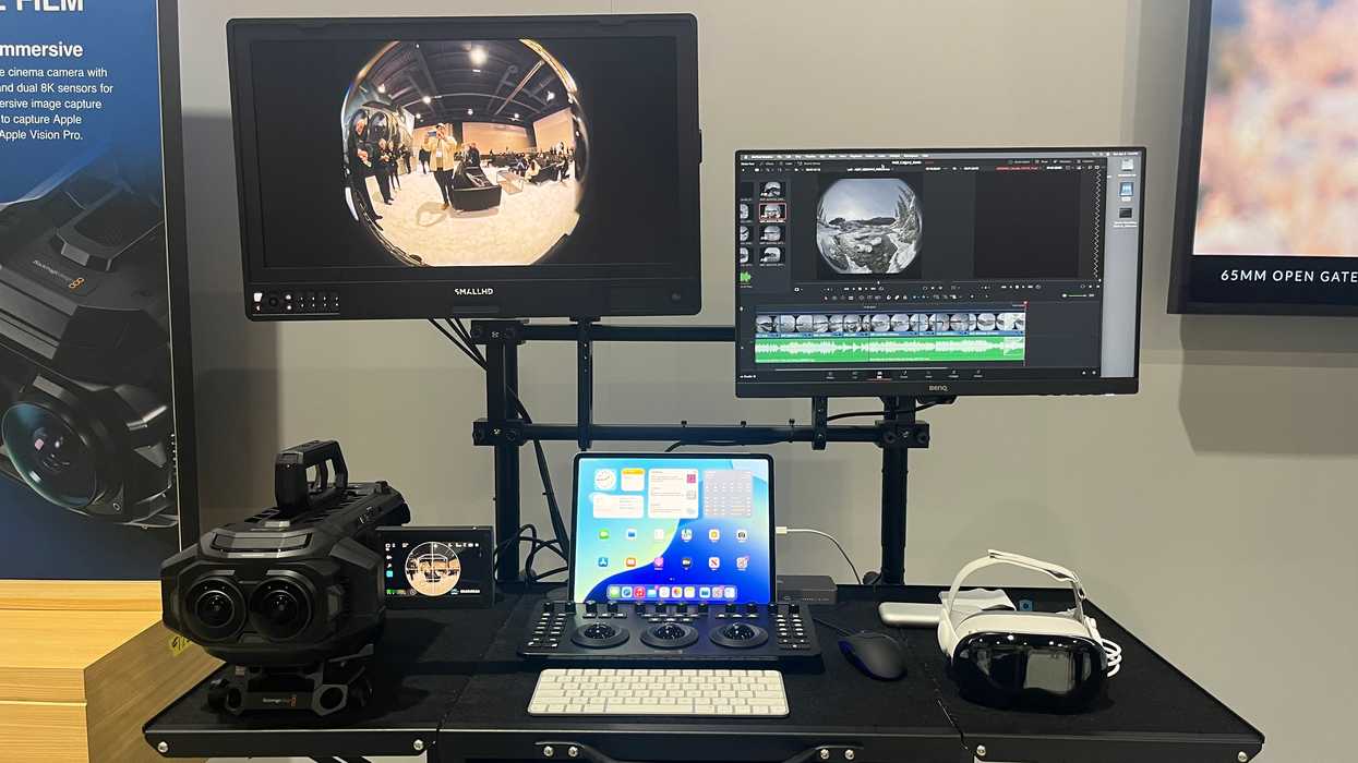 Blackmagic Shows Off Complete Immersive Video Experience for First Time at NAB 2025