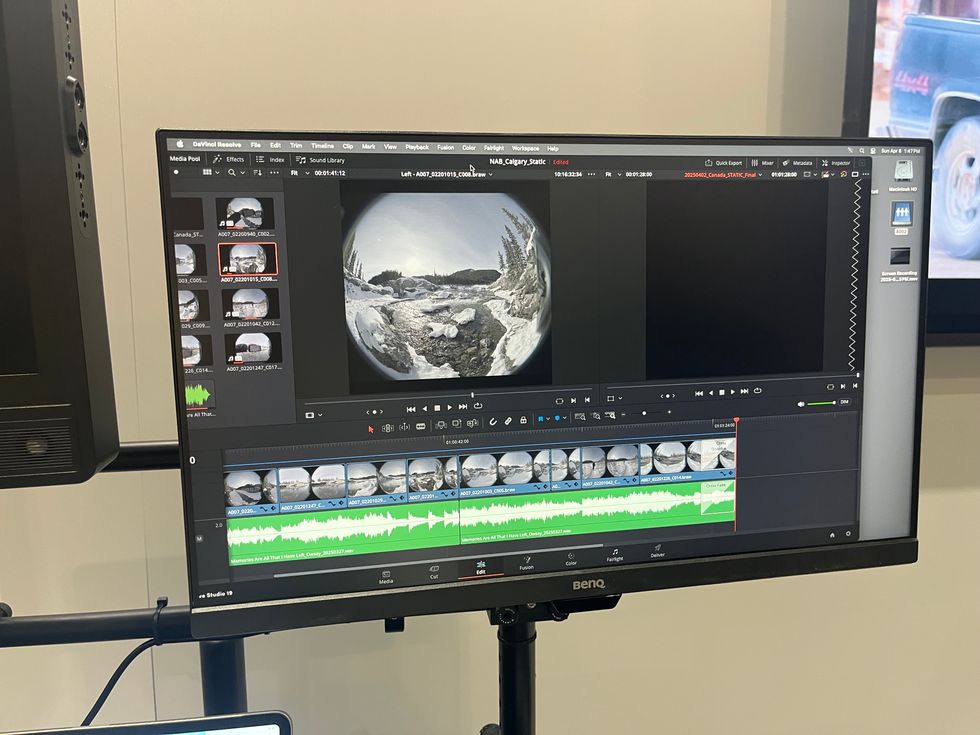 Blackmagic Shows Off Complete Immersive Video Experience for First Time at NAB 2025