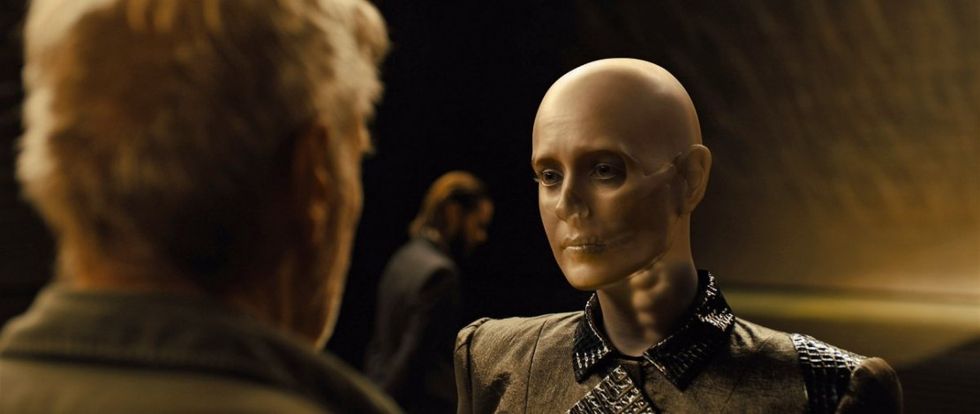 Blade Runner 2049 Rachael digital skull