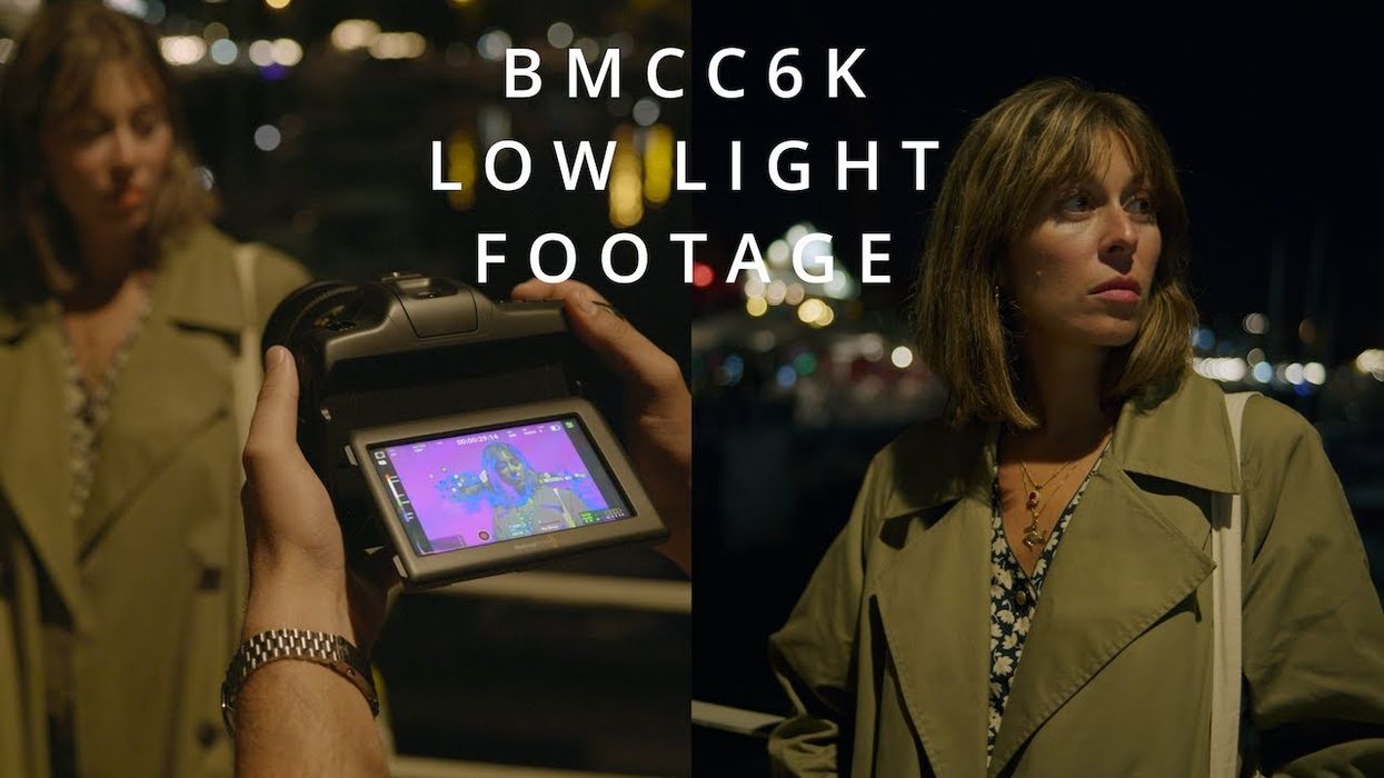 BMCC 6K low light