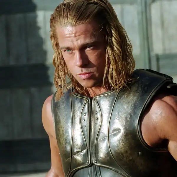 Brad Pitt as Achilles in Troy