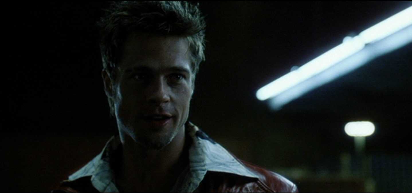 Brad Pitt as Tyler Durden in 'Fight Club'