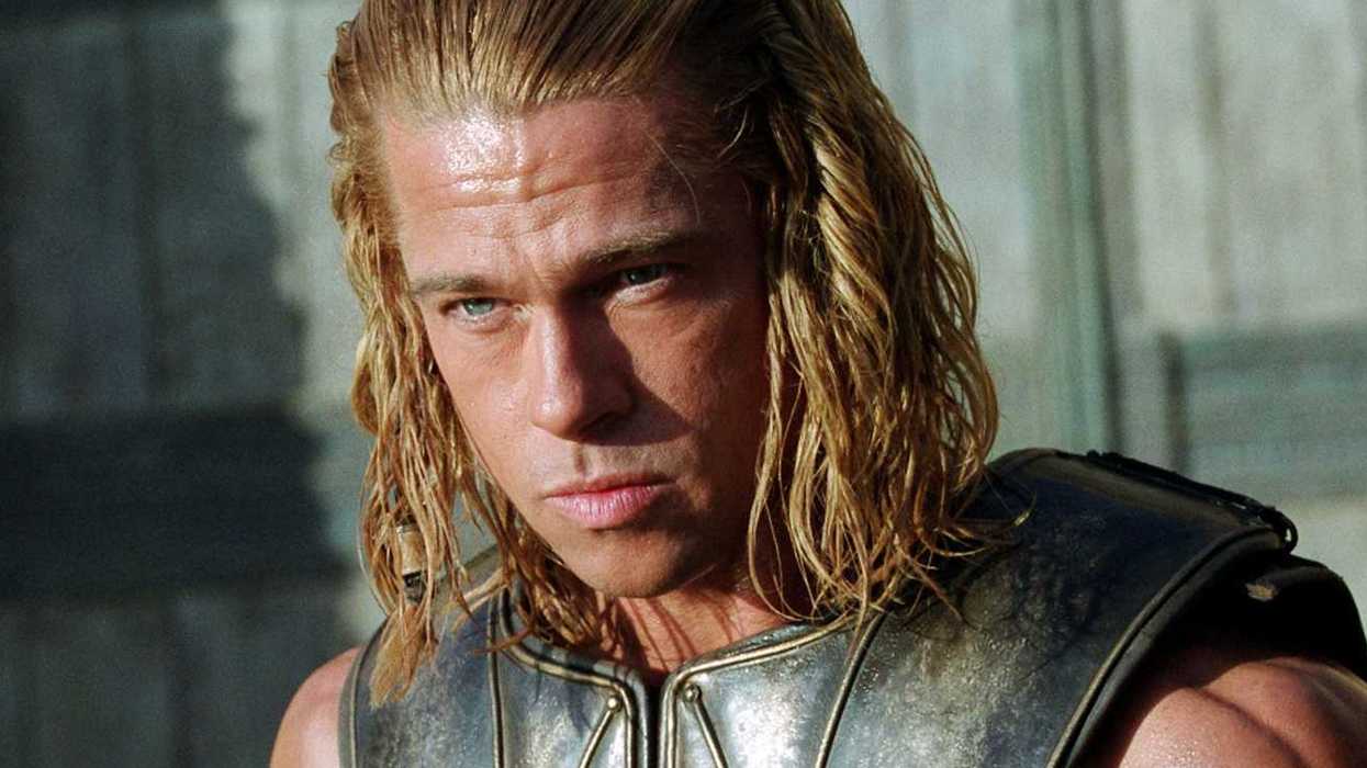 Brad Pitt in Troy