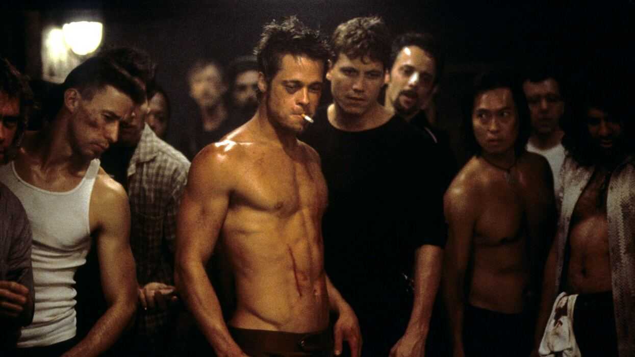 Bradd Pitt as 'Tyler Durden' in 'Fight Club' (1991)