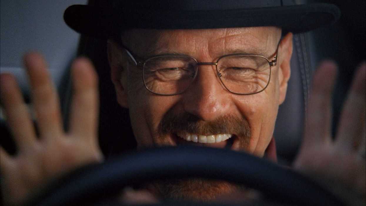 Breaking Bad Walter White smiling