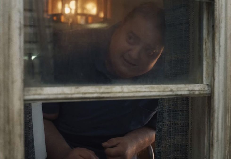 Brendan Fraser as Charlie in 'The Whale'