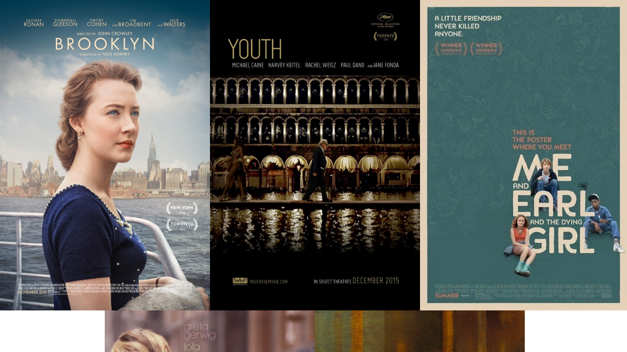 Brooklyn, Youth, Me and Earl and the Dying Girl, and More Screenplays For Your Consideration