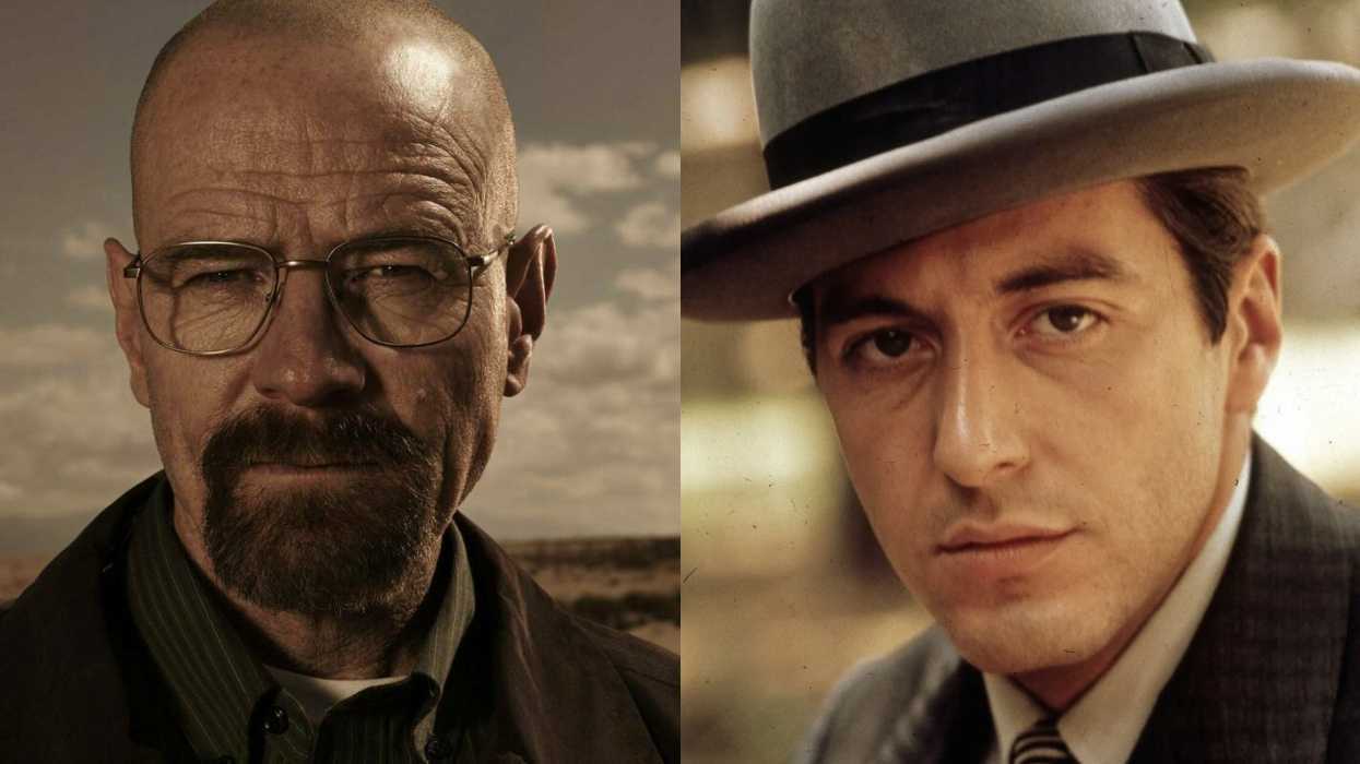 Bryan Cranston in Breaking Bad (2008-2013) | Al Pacino in The Godfather (1972)