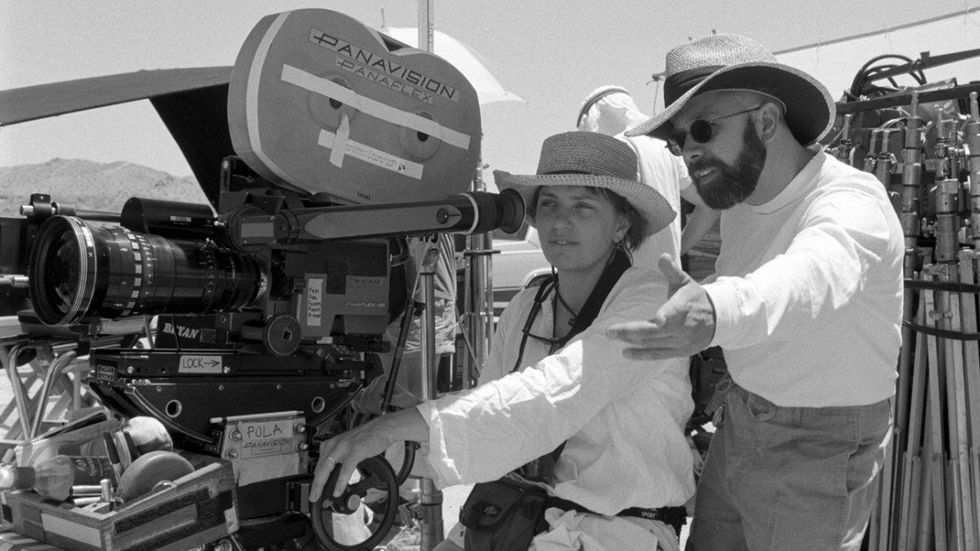 Bryan W. Simon and Cinematographer Denise Brassard