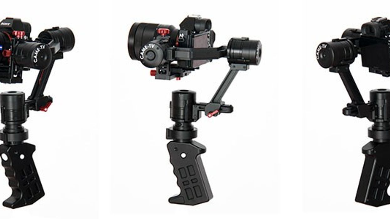 CAME-TV's Single 3-Axis Gimbal for One Hand Operation