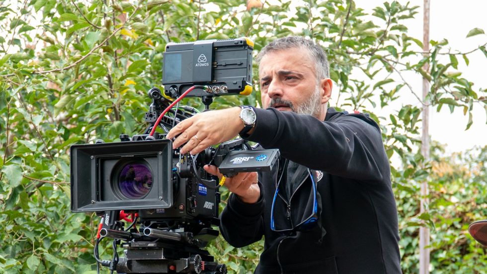 camera operator using an ARRI Alexa 35