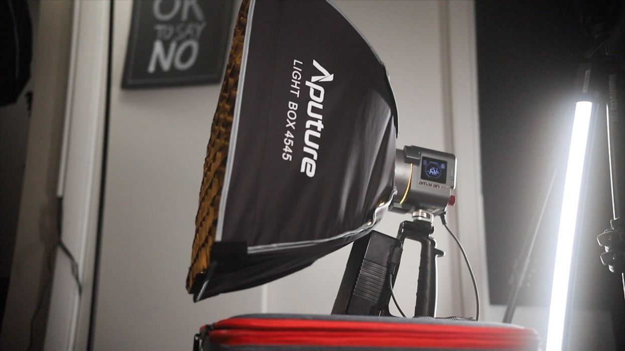 Can Aputure's New Little Do-Anything Softbox Light Your Tricky Set-Ups?