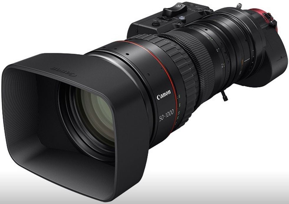Canon 50-1000mm EF PL Servo Lens