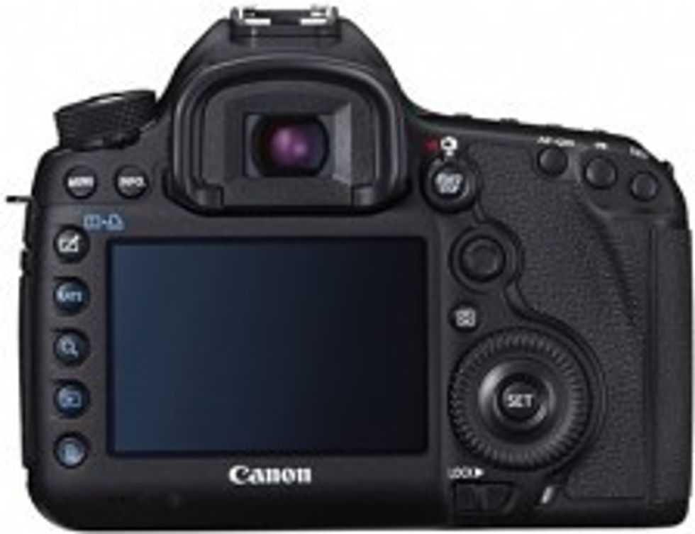 Canon 5D Mark III Back