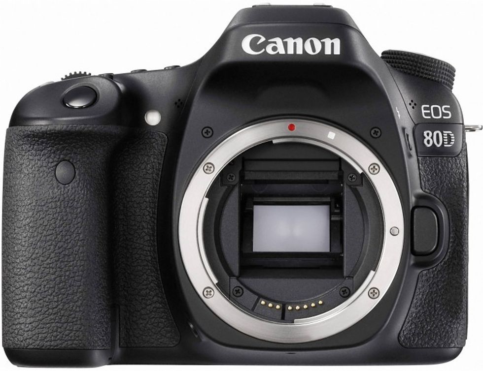 Canon 80D Front No Lens