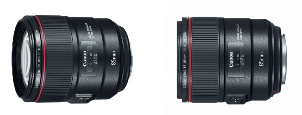 Canon 85mm f/1.4 IS Lens