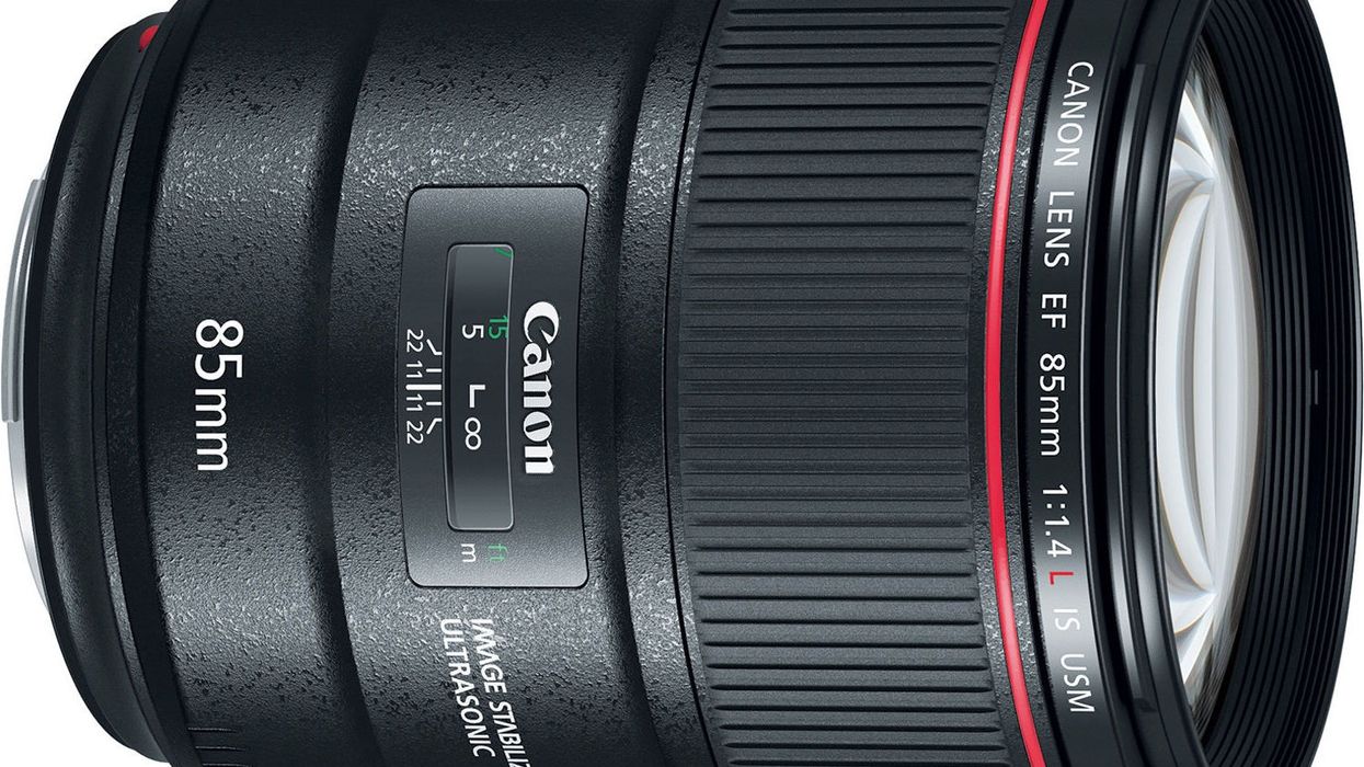Canon 85mm f/1.4L IS lens