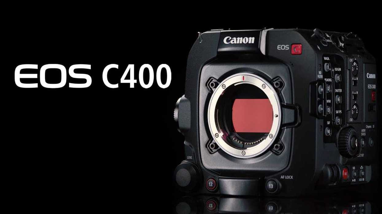 Canon C400 Firmware Update