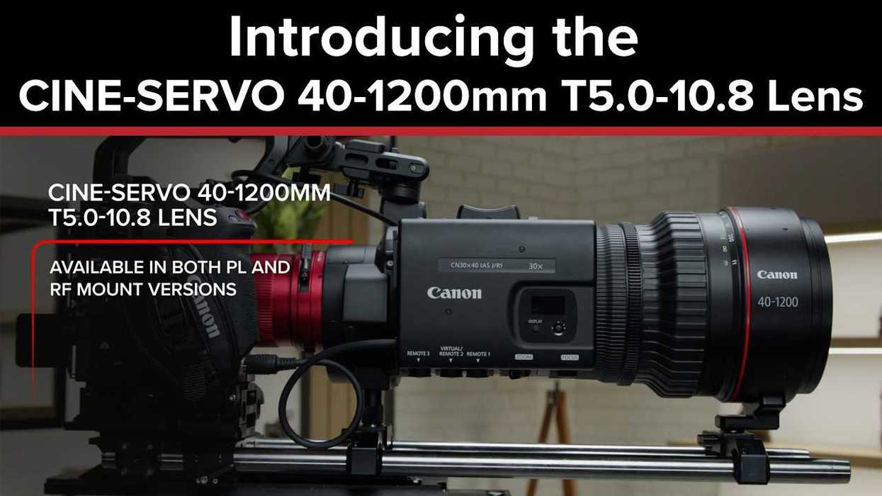 Canon CINE-SERVO 40-1200mm
