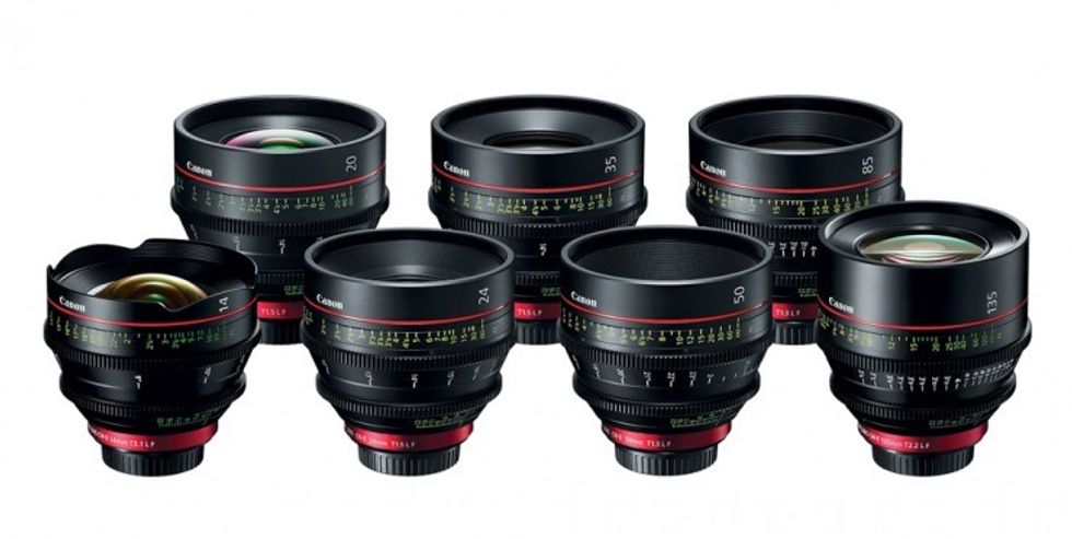 Canon Cinema Primes